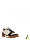 Match FF Logo Low Top Sneakers Black - FENDI - BALAAN 2