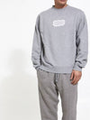 Contrast Couture Embroidery Sweatshirt Grey - DIOR - BALAAN 4