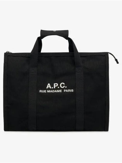 Recuperation Gym Cotton Tote Bag Black - A.P.C. - BALAAN 2