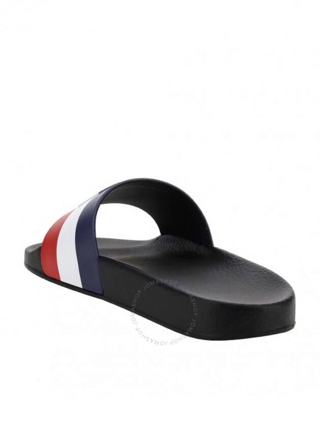 Men's Basil Tricolor Slippers Black - MONCLER - BALAAN 4