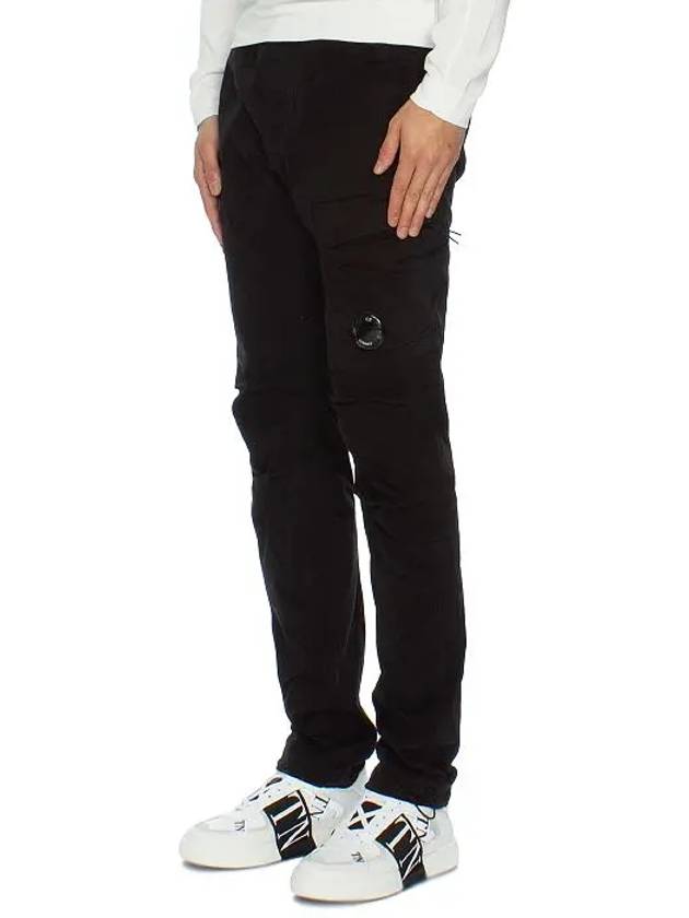 Lens Detail Tapered Straight Pants Black - CP COMPANY - BALAAN 4