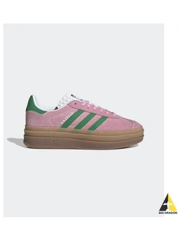 Original Gazelle Bold Low Top Sneakers True Pink - ADIDAS - BALAAN 2