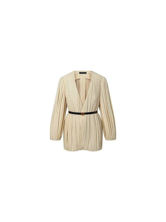 draped pinstripe jacket - LOUIS VUITTON - BALAAN 1