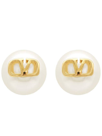 V logo signature women s earrings J0E35UXM 0O3 - VALENTINO - BALAAN 1