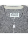 Lambswool Sweater Knit Top Grey - MAISON MARGIELA - BALAAN 4