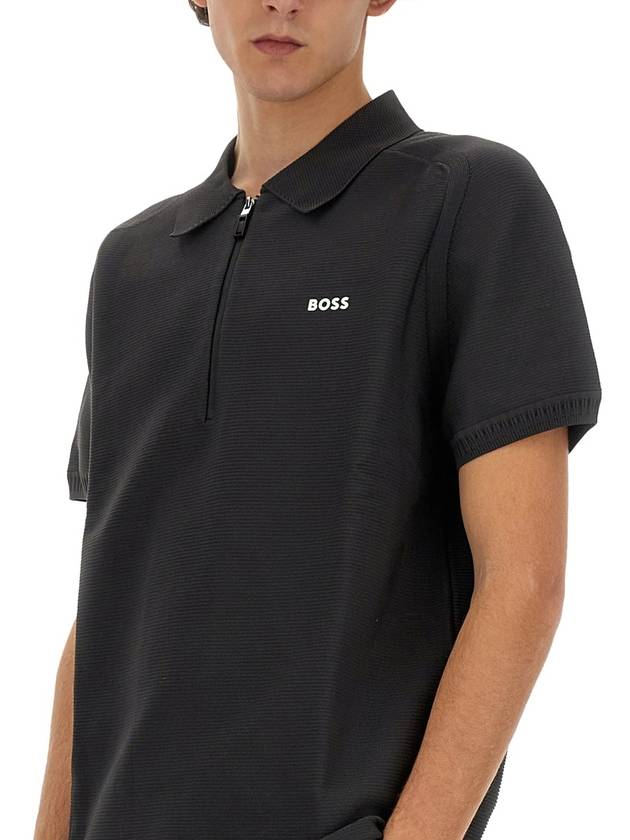 ZIP POLO. - HUGO BOSS - BALAAN 4