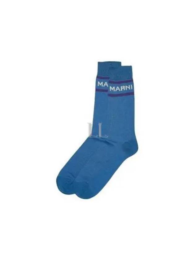 Logo Socks Cobalt - MARNI - BALAAN 2