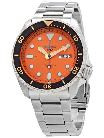 Seiko 5 Sports Automatic Orange Dial Men's Watch SRPD59K1 - SEIKO - BALAAN 1