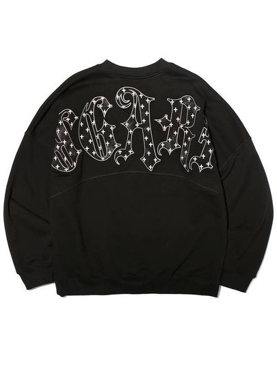 Cross Back Logo Sweatshirt Black - OGARP - BALAAN 2