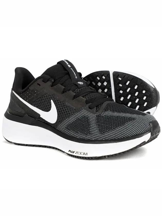 Zoom Structure 25 Low Top Sneakers Black - NIKE - BALAAN 3