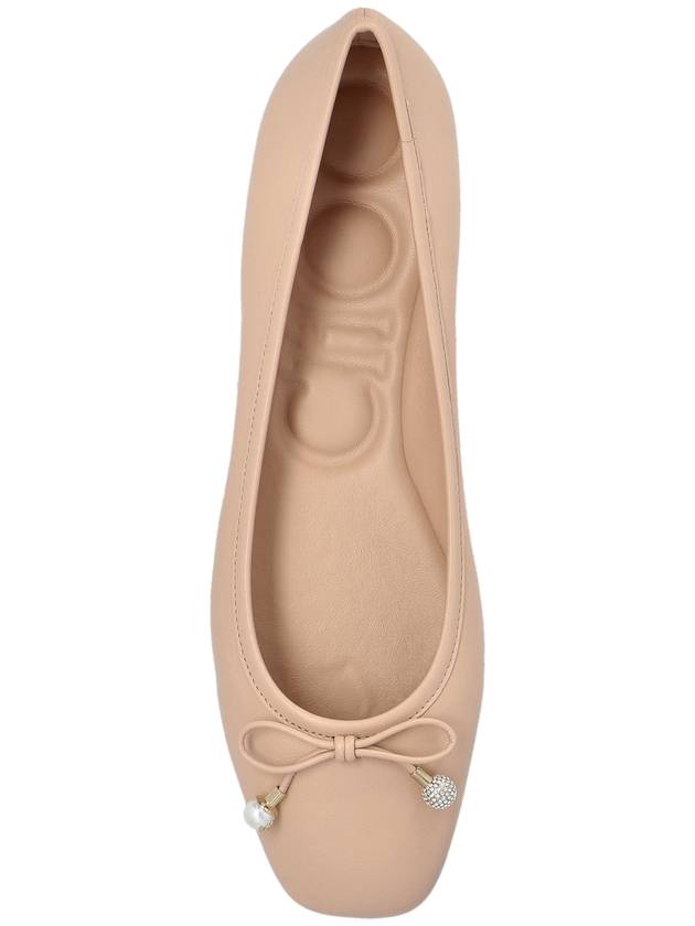 Jimmy Choo Leather Ballet Flats ‘Elme’, Women's, Pink - JIMMY CHOO - BALAAN 6