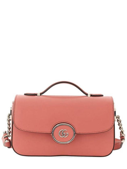 23 fw leather shoulder bag WITH FRONTAL GG logo 739722AABSG6701 B0650456008 - GUCCI - BALAAN 2