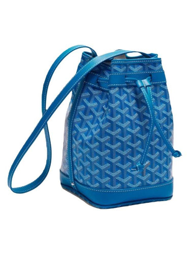 Petit Flow Bucket Bag Blue - GOYARD - BALAAN 1