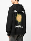 Smile Face Print Hoodie Black - MAISON MIHARA YASUHIRO - BALAAN 11