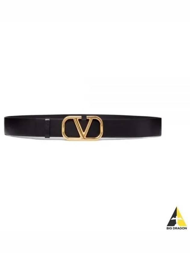 5Y0T0Q87 ECU 0NO 5Y2T0Q87 V Logo Signature Belt - VALENTINO - BALAAN 1