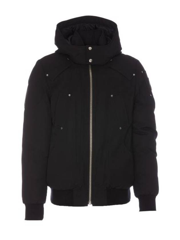 Ballistic Hooded Down Bomber Padding Black - MOOSE KNUCKLES - BALAAN 2