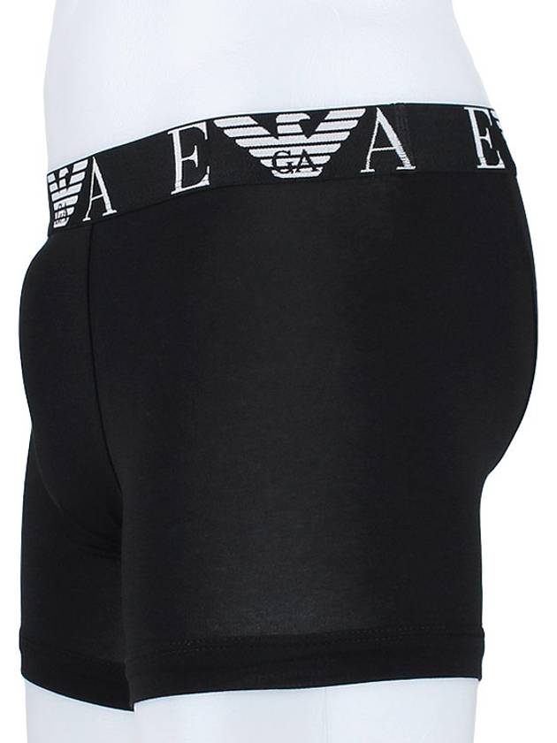 Logo Band Briefs 3 Pack Black - EMPORIO ARMANI - 4