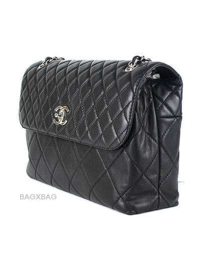 CH In Business Shoulder Bag Black Silver CH41BG193 - CHANEL - BALAAN 2