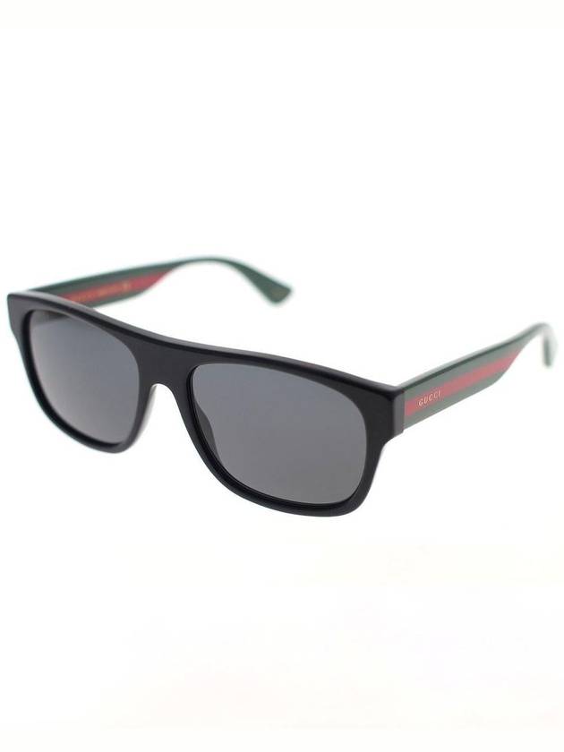 Eyewear Web Square Sunglasses Black - GUCCI - BALAAN 3