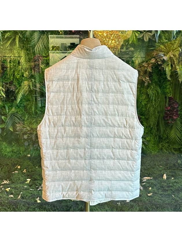 Padded Vest Light Grey - BRUNELLO CUCINELLI - BALAAN 5