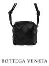 Cassette Intrecciato Mini Shoulder Bag Black - BOTTEGA VENETA - BALAAN 7