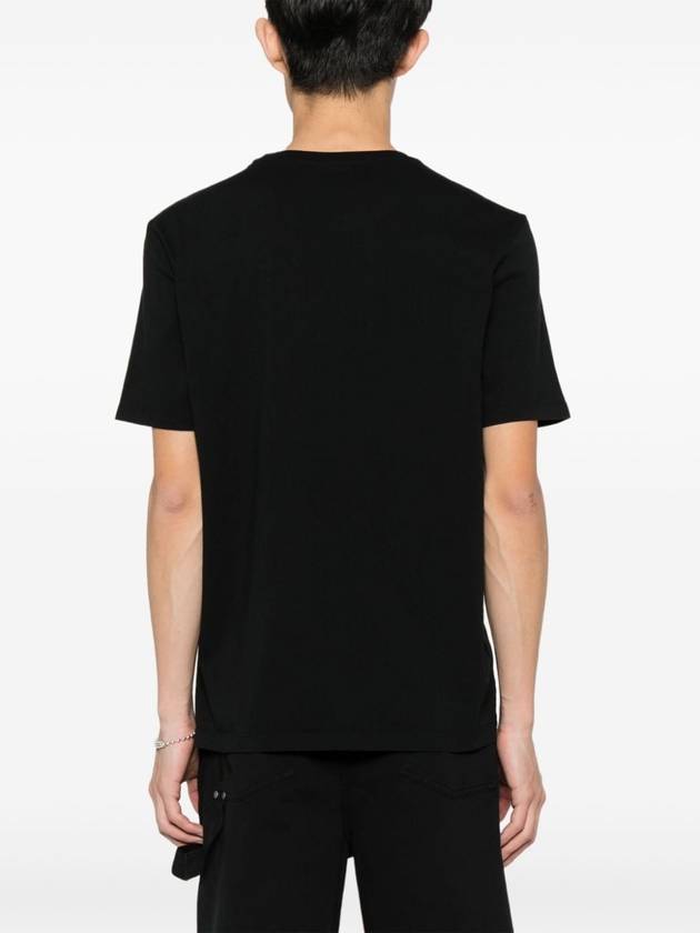 Fox Head Patch Classic Short Sleeve T-Shirt Black - MAISON KITSUNE - BALAAN 6