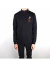 Medoc Super Micro Fleece Quarter Zip Up Long Sleeve T Shirt Black - MARK & LONA - BALAAN 2