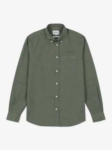 Anton Light Twill Shirt Dry Sage Green N4007908061 - NORSE PROJECTS - BALAAN 1