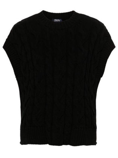 Eric Cotton Vest Black - MAX MARA - BALAAN 2