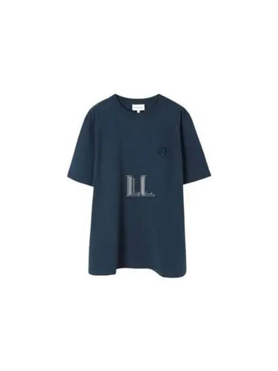 Bold Fox Head Patch Comfort Short Sleeve T-Shirt Navy - MAISON KITSUNE - BALAAN 2