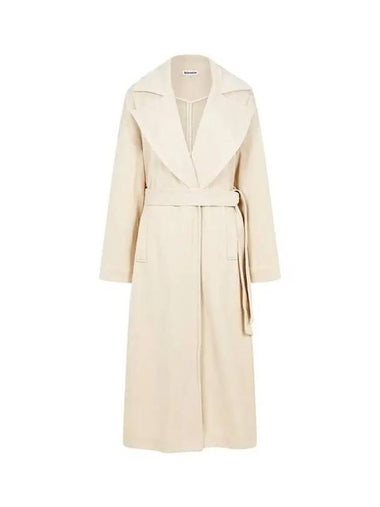 Oversized corduroy wrap coat cream 270089 - REFORMATION - BALAAN 1