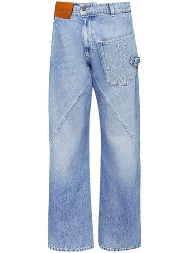 twisted workwear jeans - JW ANDERSON - BALAAN 1