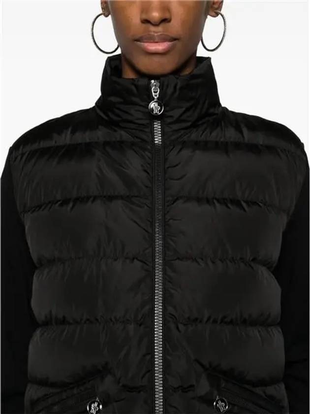 women s zip up padding black - MONCLER - BALAAN 8