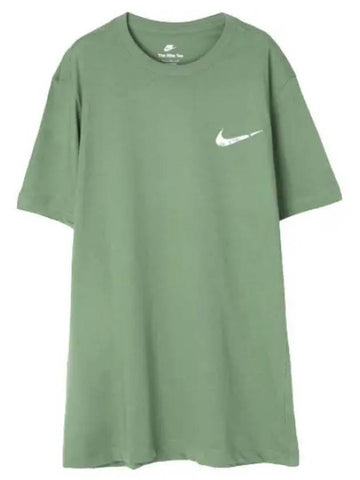 men s club print t shirt - NIKE - BALAAN 1