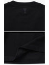 Alexandre Mattiussi Short Sleeve T-Shirt Black - AMI - BALAAN 4