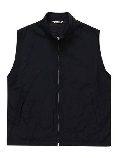 A24SV02WP BLACK Men s Vest - AURALEE - BALAAN 2