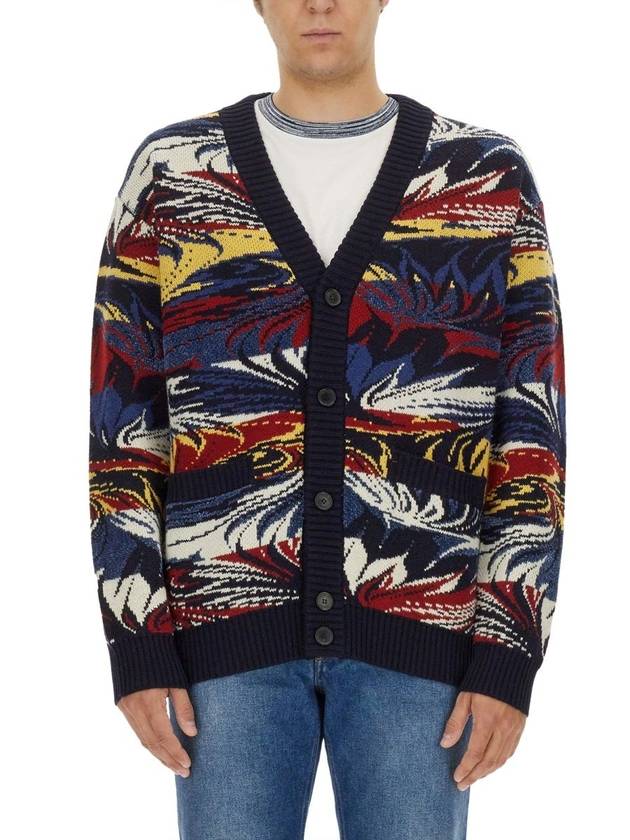 Missoni Jacquard Patterned Cardigan - MISSONI - BALAAN 5