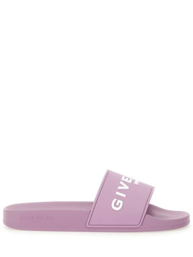 Givenchy Slipper With Logo - GIVENCHY - BALAAN 1