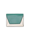 Logo Leather Half Wallet Green - MARNI - BALAAN 2