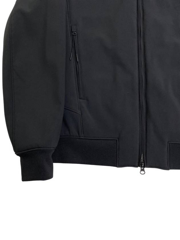 Lens Wappen Patch Zip Up Hoodie Black - CP COMPANY - BALAAN 5