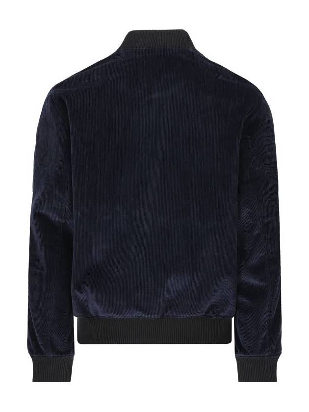 Teddy Bomber Jacket Blue - MAISON KITSUNE - BALAAN 3