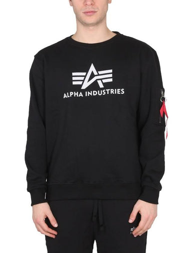 CREWNECK SWEATSHIRT - ALPHA INDUSTRIES - BALAAN 1