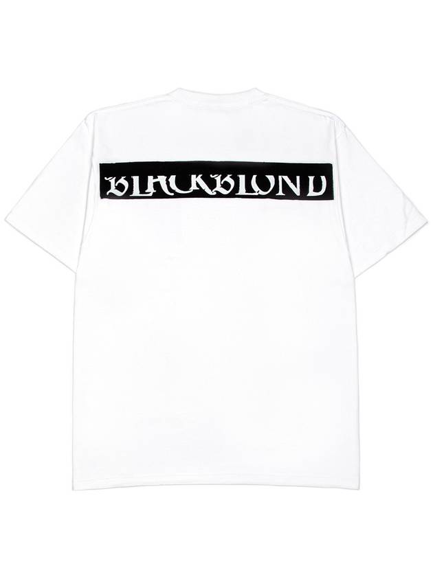 BBD Renaissance Patch T Shirt White - BLACKBLOND - BALAAN 3