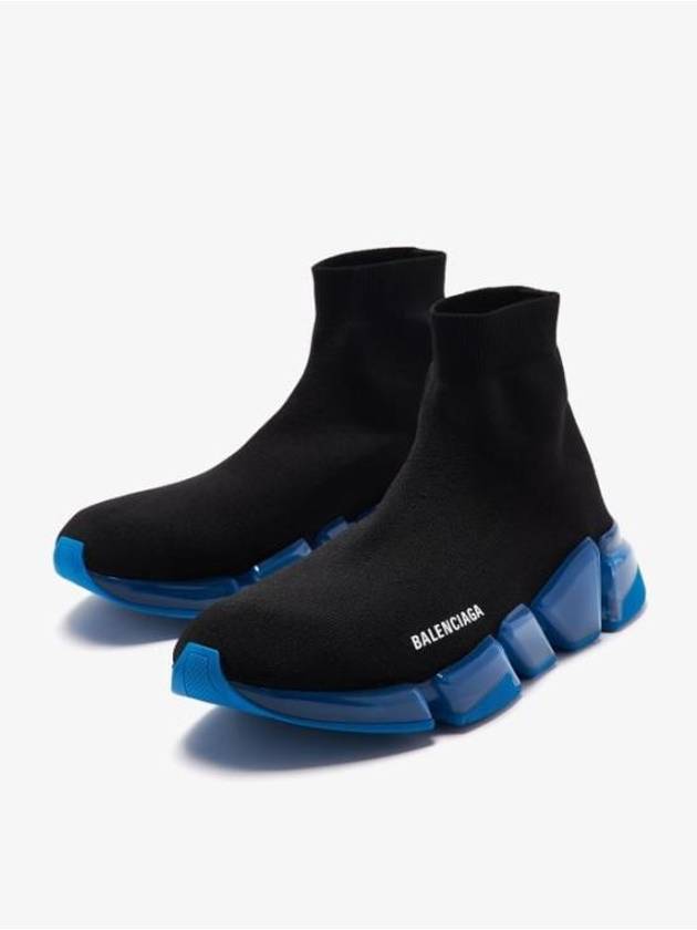 Speed ​​2 0 High Top Sneakers Blue - BALENCIAGA - BALAAN 3