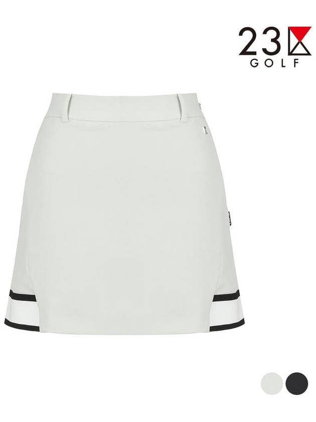 Golf hem color matching skirt pants EL3LPC010 - 23KU - BALAAN 1