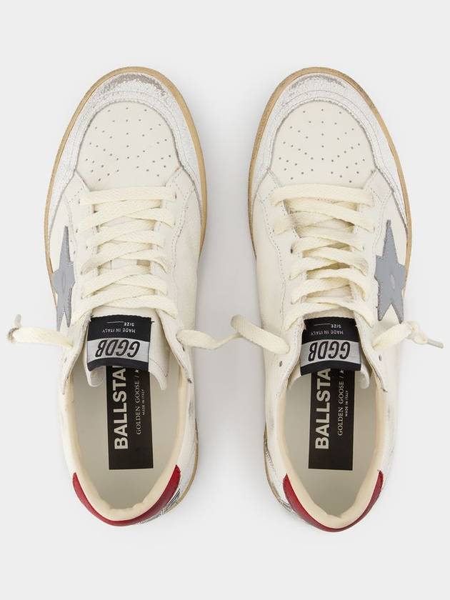 Ball Star Sneakers - Golden Goose Deluxe Brand - Leather - White - GOLDEN GOOSE - BALAAN 4