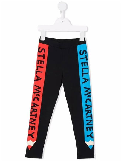 Kids Pencil Logo Leggings 603308 SRJ04 1000 - STELLA MCCARTNEY - BALAAN 2