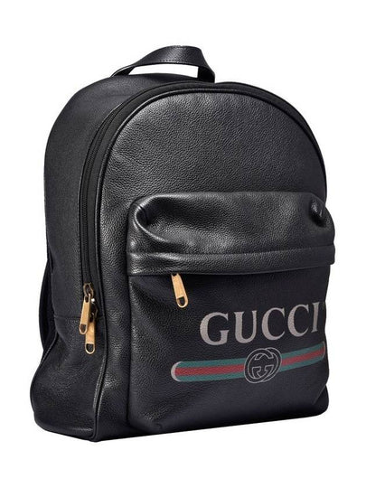 Women s Printed Leather Backpack 547834 - GUCCI - BALAAN 2