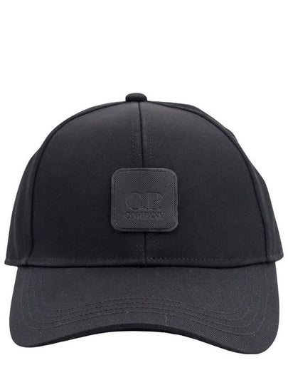 Logo Patch Ball Cap Black - CP COMPANY - BALAAN 2