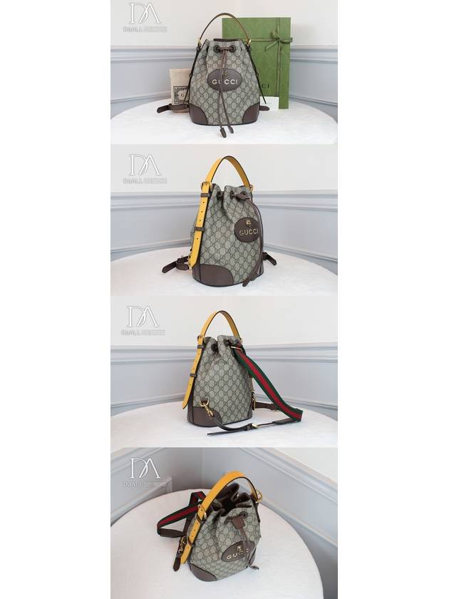 Women s Neo Vintage Drawstring Bucket Bag Backpack 473875 Condition A - GUCCI - BALAAN 3